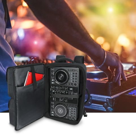 GOgroove DJ Mixer Case Compatible with Pioneer DJ DDJ 400 DJ Controller - Black