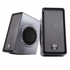 SonaVERSE O2 USB Computer Speakers with Dual Side-Firing Passive Woofers